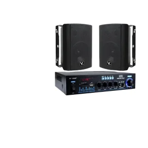 AV-568/MS50 Home Theatre System Wood Speaker Wall Mount Surround Sound System for Living Room