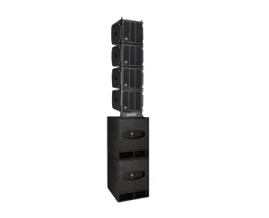 Active Coaxial 10 Inch Line Array Speaker DSP 18 Inch Sub Bass Waterproof for Outdoor Party