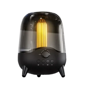Active Outdoor Portable Bt Wireless Smart Speakers with Lamp Candle Led Night Lights 5w