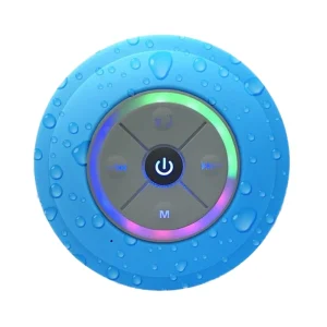 Active Portable RGB LED Lighting Speaker Waterproof Aux for Home Theatre Computer Mobile Phone Stage