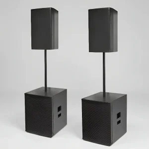 Active Speaker 12 Inch Bar Sound System 15 Inch Subwoofer Professional KTV Set with DSP Amplifier No Warranty
