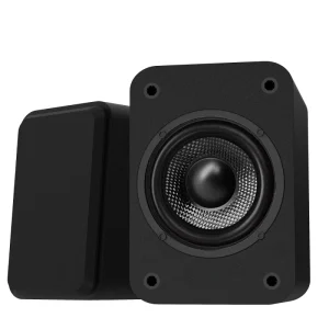 Active Studio Monitor Speaker 30W Wooden Housing Wireless IPX-6 Waterproof for 5.3 TRS Balance Input Customizable Computer