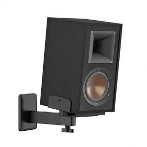 Adjustable Bookshelf Speaker Wall Mount Heavy Duty Side Clamping 55 LBS Capacity for R 40PM R50M RP 500M II RP 600M II