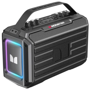 Adventurer 1000 Party TWS Portable Wireless Outdoor Speaker with Colorful Karaoke Speaker Blue Tooth Karaoke Sound