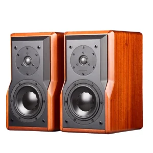 Affordable Hi-fi Hifi Bookshelf Blue Tooth Speakers with Stands