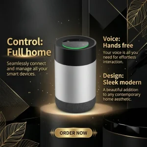 Alexa Voice Control Wireless Battery Powered Smart Speaker 500 800W Output RGB Full House Home Outdoor Use Intelligent