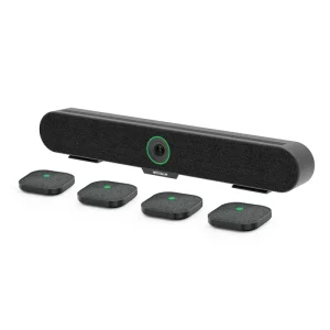 All-in-One 4K UHD 8.5MP 120 Wide Angle Video Soundbar AI Tracking Audio Conference System Camera Meeting Room