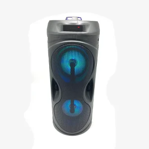 Altavoz De Karaoke Inalambrico BT 2×4 Inch Lithium Battery Karaoke Speaker Wireless Portable Outdoors Speaker