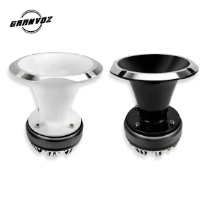 Aluminum Diffuser Titanium Diaphragm Car Audio Speaker Horn Professional 2″ Throat 8 Ohm 600watts Compressor Driver 018A