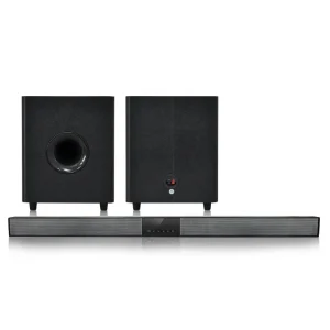Aluminum Home Theater System Wireless Bluetooth Sound Bar 3D Surround Heavy Bass Subwoofer TV Soundbar