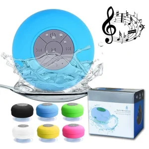 Android Cell Phone MP3 Songs for Mobile Mini BT Waterproof Wall Mount Speaker