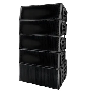 Anti rust and waterproof aluminum alloy line array speakers suitable for coastal activities