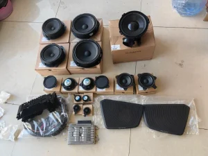 Audi A3 8Y Upgraded Car Audio Speaker Set with 15 Speakers and Amplifier Original OE Genuine
