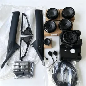 Audi Q4 Full-Car Audio System Complete Speaker Kit with Amplifier Wiring Harness 12+ Unit Full-Range