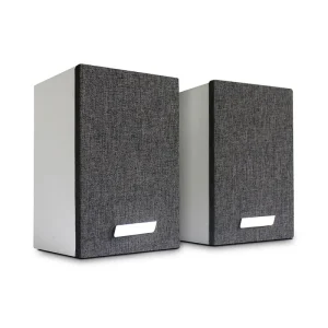 Audio Wired Amplifier Wooden Computer Speaker