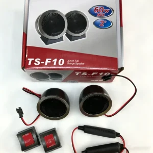 Automotive Car Audio 2.5 Inch Mid-range Coaxial Aluminum Dashboard Speaker for Retrofit Upgrade