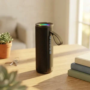 B69 Portable Speaker 10W RGB Light Wireless Speaker Subwoofer for Indoor Music and Outdoor Sport FM