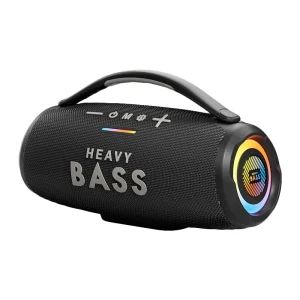 BASS 31 LED RGB Handle Wireless BT Speaker Outdoor Portable Subwoofer 360 Surrounding Field HIFI Waterproof IPX4 Bass Player