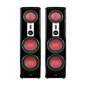 BC 298 Floor Standing HiFi Speakers 3 Way Dual 10 inch Woofer Imported Craftsmanship Audiophile Grade Home Audio System