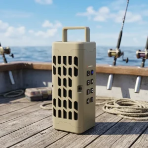 BKK Outdoor Camping Fishing Waterproof IPX6 Blue Tooth Speaker Magnetic Big Power Portable Speaker Supports Auracast Function