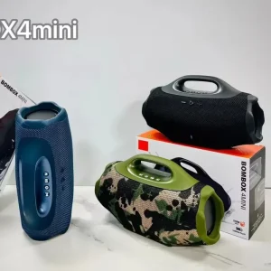 BOMBOX 4 Mini Party Portable Outdoor Speaker Deep Bass Waterproof Camping Party Long Battery Life Boombox 4 Speaker
