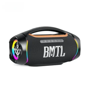 BOOM II 120W Powerful Bass Portable Speaker Plastic USB Aux TF Card RGB LED Lights IPX6 Waterproof BT 5.3 for Parties