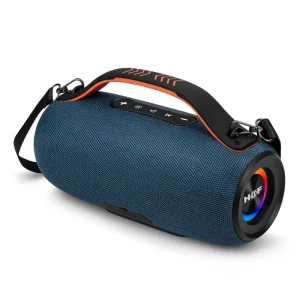 BOOMBOX Portable Fabric Woofer Bluetooth Speaker with Handle Stereo Bass Hifi Music Outdoor Waterproof Speaker FM Radio