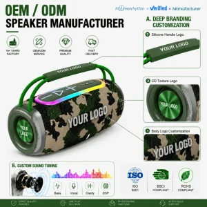 BOOMBOX S680 Speaker BT5.0 Outerdoor Wireless Speaker Outdoor Partybox Subwoofer Hight Powerful Outdoor Speaker