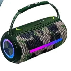 BOOMSBOX 360 RGB Marquee Portable 20W High Power Bluetooth Speaker with Mic