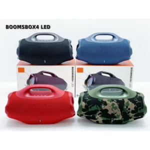 BOOMSBOX4 60W High Power Portable Smart Speaker LED Light Outdoor Handheld Subwoofer Heavy Bass Home Car Audio Player
