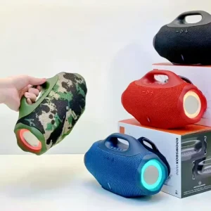 BOOMSBOX4 MINI BT Speaker 10W Portable Wireless Boombox with RGB Light BT TF USB FM AUX TWS Type C