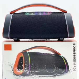 BOOMSBOX5M Waterproof RGB LED Battery Powered High End Extra Large Outdoor Portable Speakers