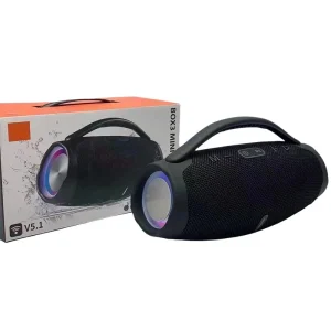 RGB Wireless Speaker Waterproof Portable Audio System with Subwoofer for Outdoor Use and Gifts