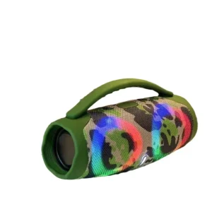 BOX3 MINI War God Wireless Speaker 5.3 RGB Colorful Light Portable Outdoor Subwoofer Plastic APP Control