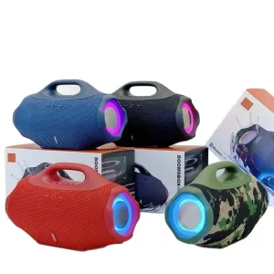 BOX4 MINI LED RGB 15W Handle Wireless BT Speaker Colorful Outdoor Portable Subwoofer Sound System Waterproof IPX4 Music Player