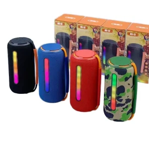 BS12 for 5.3 Speaker High Sound Quality High Power Outdoor Portable Mini Card Home Desktop Subwoofer RGB LED Plastic