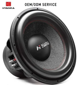 BSF-12-4 12 Inch Professional Audio Car Subwoofer Speaker RMS 600W Dual 4 Ohms 2.5 Inch Voice Coil