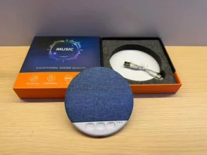 BT Pillow Speaker for Sleeping Ultra Thin Under Pillow Speaker Wireless Sleep Aid with White Noise