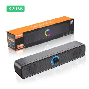 BT Speaker K2065 Wired Desktop Speaker for PC Laptop Home Multimedia Subwoofer