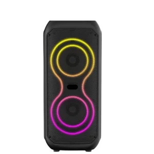 BT2425 Altavoz De Karaoke Portable Music Player Big Speakers Outdoor Dj Party Dual 4Inch Karaoke Speaker with Mic and bluetooh