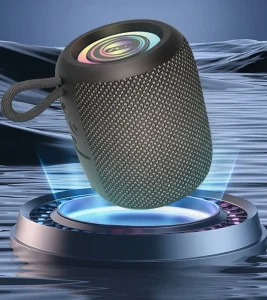 BT6.0 5W Portable Wireless Speaker TF Card Aux RGB Light IPX5 Waterproof 5.3 Built-in Mic Computer Party Outdoor