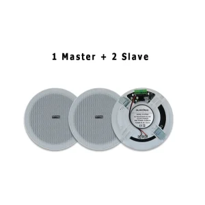 BT6203 4CH Class D 5.1 Ceiling Speaker 6.5″ 8Ω 4x20W RMS for Home Audio