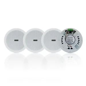 BT660 6 Inch Wireless Bluetooth Active Ceiling Speaker 1 Master 3 Slaves 4x15W Built in Class D Amplifier Board