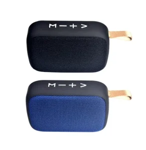 布艺无线扬声器便携式迷你BT扬声器，户外HiFi低音炮，支持USB、TF卡、调频收音机