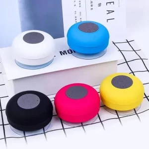 BTS07 RGB Wireless Voice Control TF Portable Waterproof Suction Cup Mini Shower Speaker 5-10W Party