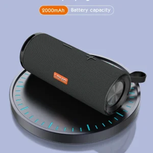 BTS13 IPX7 Waterproof TWS Light Bluetooth Music Gaming Outdoor Wireless Portable Speaker