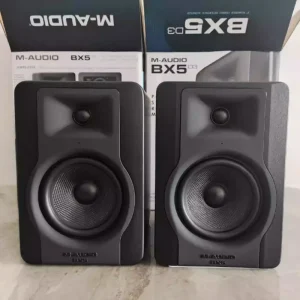 BX5 D3 5-Inch 100W 2-Way Powered Studio Reference Monitor Speaker with Low-Frequency Driver(Pair)