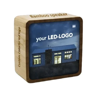 Bamboo Customizable 5W Rechargeable Portable Bluetooth Speaker for Computers