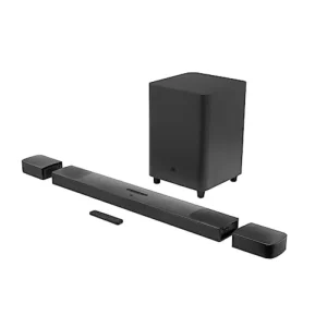 Bar 9.1 Channel 3D Surround Sound Soundbar with Wireless Detachable Rear Speakers Channel Bluetooth