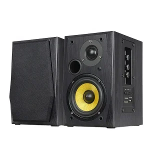Bass Treble USB Card Wireless Music Computer Desk Power Amplifier Audio Stereo Hifi Home Theatre System Active Bookshelf Speaker
